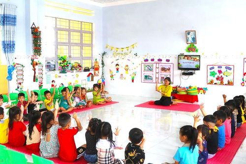 Trường Mẫu giáo Măng Non: Xứng đáng danh hiệu đạt chuẩn quốc gia