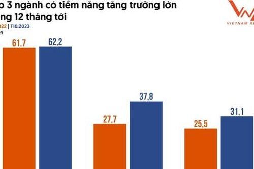 Top 3 nhóm ngành có khả năng tăng trưởng tốt năm 2024