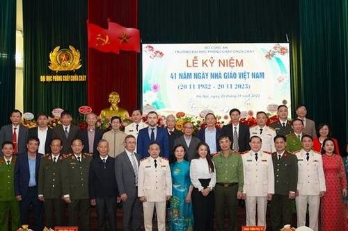 Các trường CAND kỷ niệm Ngày nhà giáo Việt Nam