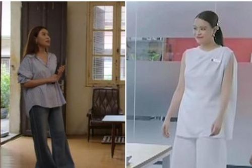 Không Ngại Cưới Chỉ Cần 1 Lý Do: Hoàng Thùy Linh ăn mặc nhạt nhòa như chính vai diễn