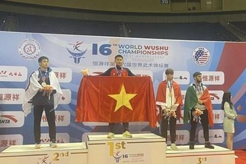 Wushu Việt Nam giành 5 huy chương vàng thế giới