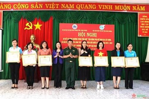 Đẩy mạnh vận động phụ nữ tham gia bảo vệ chủ quyền an ninh biên giới tỉnh Bình Phước