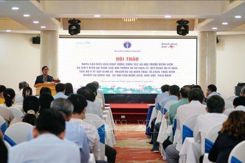 Chuẩn hóa hoạt động để công tác xã hội trong bệnh viện chuyên nghiệp, hiệu quả