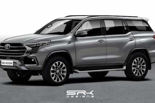 Toyota Fortuner thế hệ mới với động cơ hybrid chuẩn bị thách thức Ford Everest và Hyundai Santa Fe
