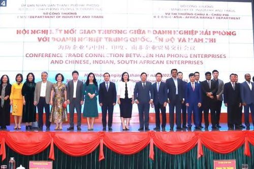 Hải Phòng đẩy mạnh kết nối giao thương với doanh nghiệp Trung Quốc, Ấn Độ và Nam Phi