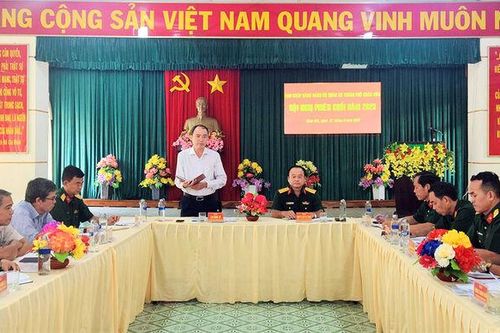 Đảng ủy Quân sự TP. Châu Đốc thực hiện toàn diện công tác quân sự, quốc phòng địa phương