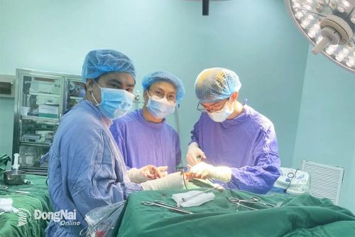Tạo hình khuyết sọ bằng tấm lưới Titanium 3D