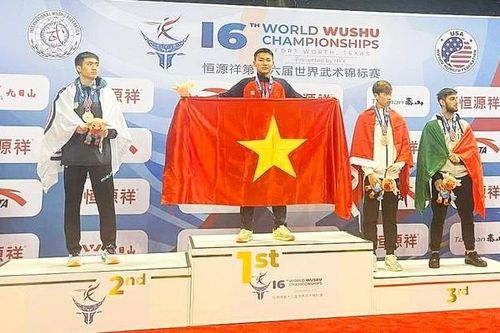 Việt Nam giành 5 HCV Giải Wushu thế giới, chỉ sau Trung Quốc