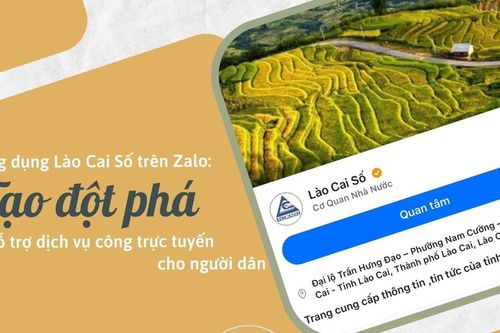 Ứng dụng Lào Cai Số trên Zalo: Tạo đột phá trong hỗ trợ dịch vụ công trực tuyến cho người dân