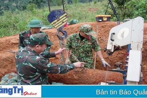 Xử lý thành công 2 quả bom bằng máy cắt bom hiện đại nhất hiện nay
