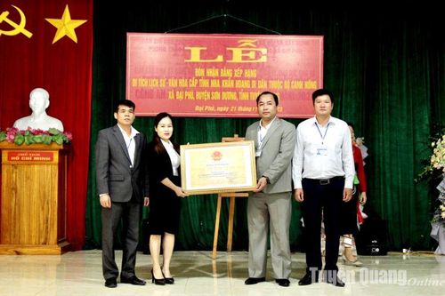 Di tích Nha Khẩn hoang di dân Bộ Canh nông được công nhận Di tích lịch sử - văn hóa cấp tỉnh