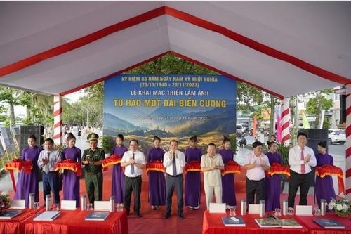 Kiên Giang: Triển lãm ảnh 'Tự hào một dải biên cương'