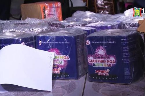 Liên tiếp phát hiện pháo hoa giả, nhập lậu