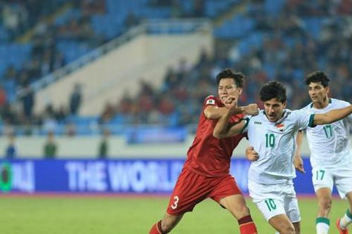 Thi đấu quả cảm, đội tuyển Việt Nam thua tối thiểu Iraq trên sân Mỹ Đình