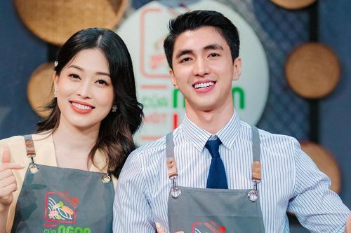 Vợ chồng diễn viên Bình An - MC Phương Nga kỷ niệm một năm ngày cưới trong 'Của ngon vật lạ'