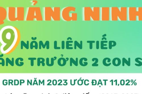 Quảng Ninh: 9 năm liên tiếp tăng trưởng 2 con số