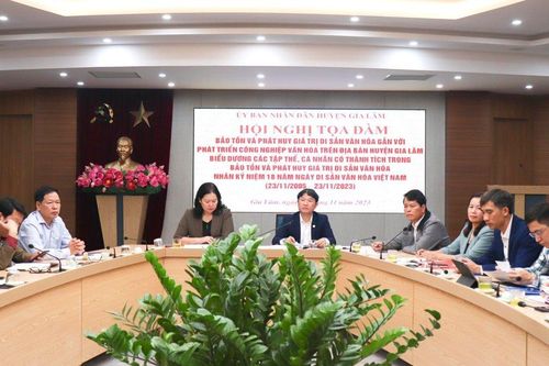 Bảo tồn, phát huy giá trị di sản văn hóa trên địa bàn huyện Gia Lâm