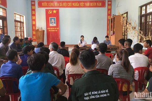 Khoán gần 3.000ha rừng cho người dân vùng đệm huyện Krông Nô