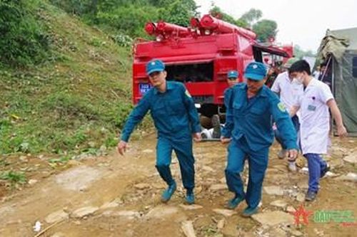 Gần 900 người tham gia diễn tập ứng phó cháy rừng tại huyện Bảo Thắng, tỉnh Lào Cai
