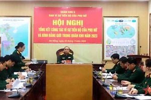 Quân khu 5: Hội nghị tổng kết công tác Vì sự tiến bộ của phụ nữ và bình đẳng giới năm 2023