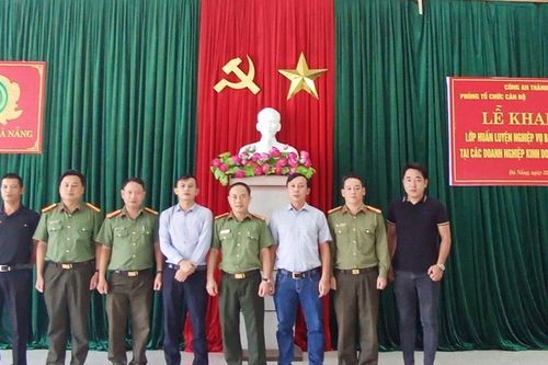 Huấn luyện nghiệp vụ bảo vệ cho các doanh nghiệp du lịch