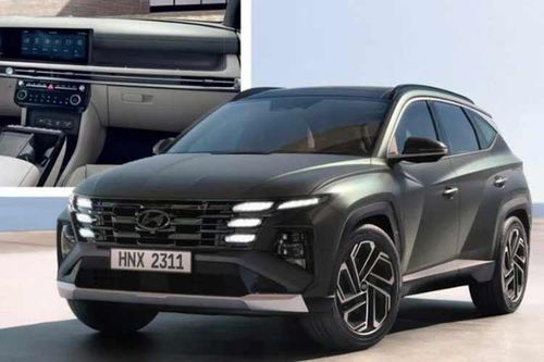 Cận cảnh Hyundai Tucson 2024 - ngoại thất tinh chỉnh, nội thất 'sịn sò'