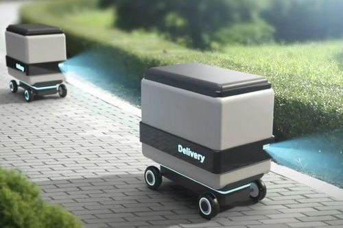 Robot tuần tra và giao hàng sắp xuất hiện trên đường phố Hàn Quốc