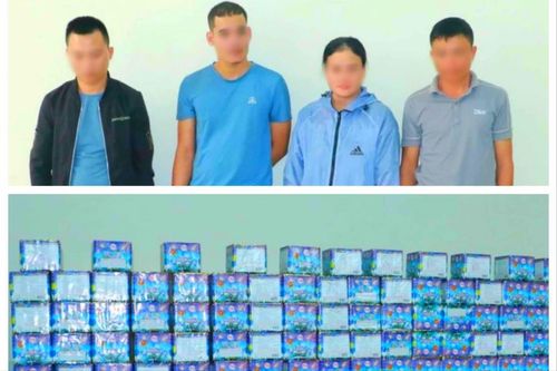 Bắt 5 đối tượng cùng hơn 4 tạ pháo nổ
