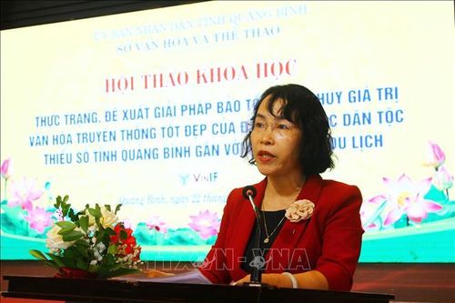 Phát huy giá trị văn hóa của đồng bào dân tộc thiểu số gắn với phát triển du lịch