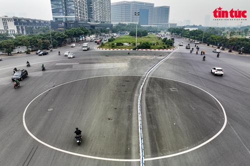 Ảnh 360: Nút giao không dùng vòng xuyến và đèn đỏ mang lại hiệu quả rõ rệt