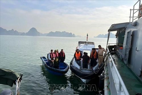Cứu hộ thành công 6 thuyền viên bị chìm tàu