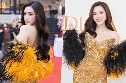 Hoa hậu Đỗ Hà cuốn hút với đầm hở vai, đọ sắc 'gái một con' Đỗ Mỹ Linh, Tú Anh
