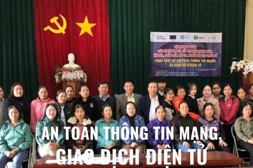 Nâng cao nhận thức an toàn thông tin mạng và giao dịch điện tử cho phụ nữ dân tộc thiểu số