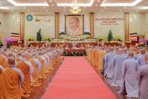 Toàn cảnh Lễ khai mạc Đại giới đàn Bửu Huệ tại Việt Nam Quốc Tự
