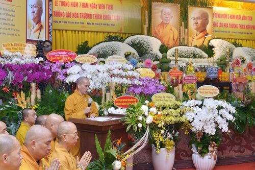 Lễ tưởng niệm nhị vị Trưởng lão Hòa thượng Thích Hiển Pháp và Hòa thượng Thích Chơn Thiện