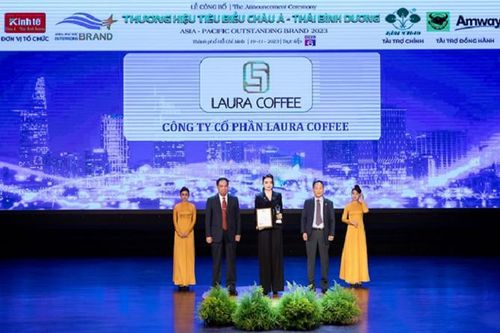 Laura Coffee vào Top 10 thương hiệu tiêu biểu Châu Á - Thái Bình Dương 2023