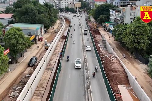 Vì sao đường Âu Cơ thi công chậm trễ ?