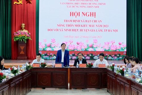 Bước tiến trong xây dựng nông thôn mới nâng cao, kiểu mẫu tại huyện Gia Lâm