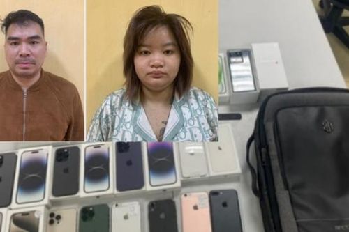 Hà Nội: Chồng 'khoắng' cả cửa hàng điện thoại về cho vợ cất giữ