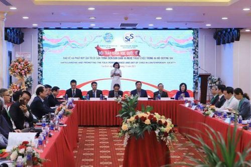 Đưa nghệ thuật Chèo trở thành Di sản văn hóa phi vật thể đại diện của nhân loại