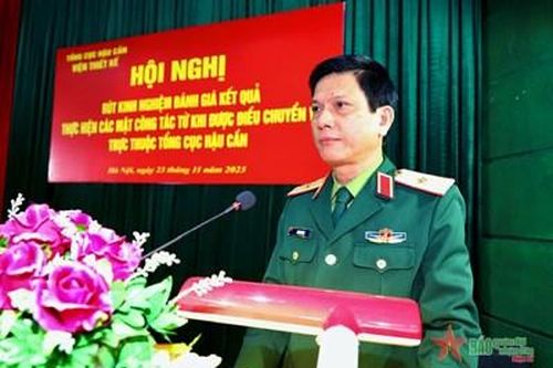 Viện Thiết kế tổ chức rút kinh nghiệm sau 1 năm điều chuyển về Tổng cục Hậu cần