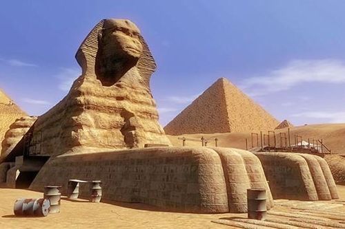 Bí ẩn ngàn năm chôn giấu dưới tượng Nhân Sư Giza vĩ đại