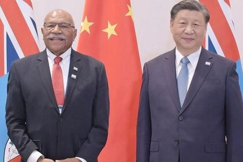 Thủ tướng Fiji tin tưởng vào năng lực đóng tàu hàng đầu của Trung Quốc