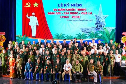 Kỷ niệm 60 năm chiến thắng Đầm Dơi - Cái Nước - Chà Là