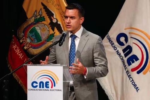 Doanh nhân 35 tuổi Daniel Noboa tuyên thệ nhậm chức Tổng thống Ecuador