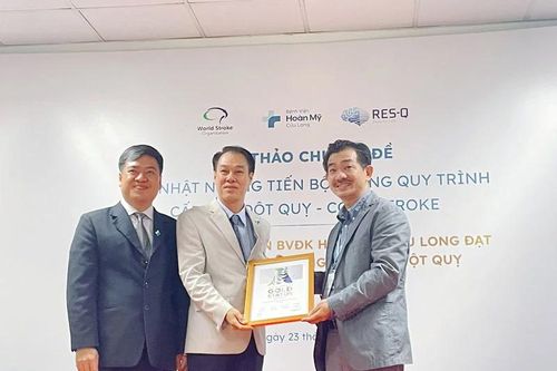 Hội Đột quỵ Thế giới chứng nhận 'tiêu chuẩn vàng' cho Bệnh viện Hoàn Mỹ Cửu Long