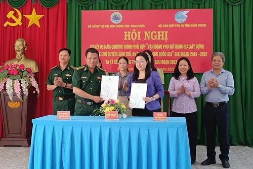 Hội LHPN tỉnh Bình Dương phối hợp tổ chức nhiều hoạt động thiết thực góp phần bảo vệ biên giới