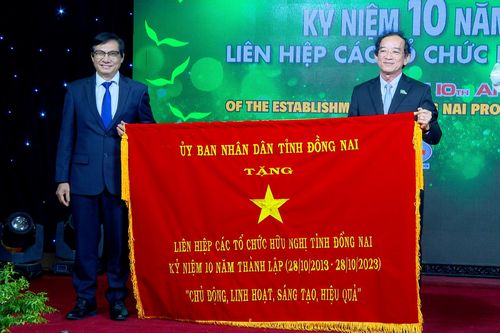 Liên hiệp các tổ chức hữu nghị tỉnh Đồng Nai kỷ niệm 10 năm thành lập