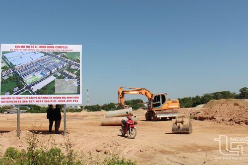 Phú Bình tập trung giải phóng mặt bằng các dự án khu dân cư