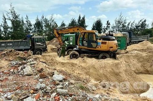 Tổng giám đốc công ty du lịch cho khai thác cát trái phép bán lấy tiền
